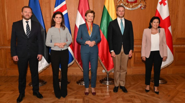Ārlietu ministre Baiba Braže vizītē Gruzijā: ES nepietiek uzstādīt tikai kā politisku mērķi, jāuzvedas kā dalībvalstij