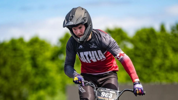 Izšķirošajām UCI BMX PČ cīņām kvalificējas seši  Latvijas sportisti