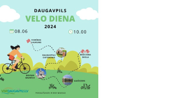 Piesakies velobraucienam - “Daugavpils velo diena 2024”