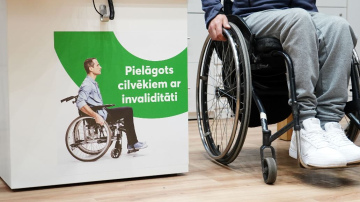 “Bite Latvija” Daugavpilī atklāj klientu apkalpošanas centru, kas piekļūstams cilvēkiem ar funkcionāliem traucējumiem