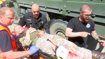 Vidzemes slimnīcā norisinājās vērienīgas militāras medicīnas apmācības