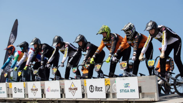 Tukumā svelmainos laika apstākļos aizvadīts “Crystal Dent” BMX LK 2. posms