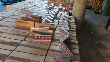 Valsts policija Rīgā un Zemgalē atsavina aptuveni divus miljonus nelegālo cigarešu