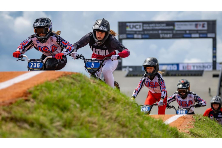 Kārkliņa izcīna trešo vietu UCI BMX Challange pasaules čempionātā
