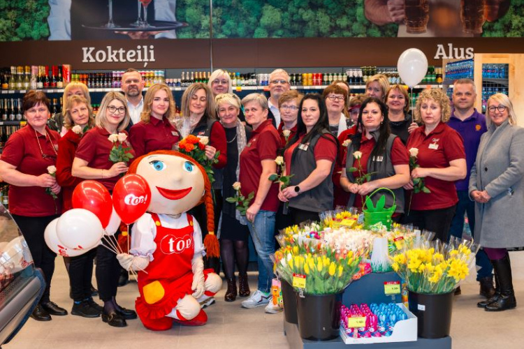 Vietējā veikalu tīkla top! apgrozījums 2023. gadā audzis par 12 %