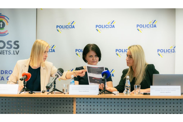 Ekspertu pavadībā aizvadīta preses konference “Bērnu pavedināšana internetā – izplatīta arī Latvijā”