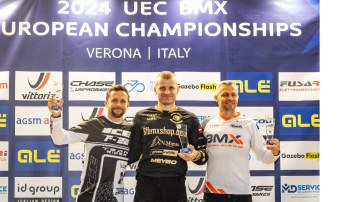 Latvijas BMX Challange klašu sportistiem sešas godalgas un  13 finālisti Eiropas čempionātā