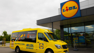 “Lidl” pārsteidz Ķengaragu – sāk kursēt bezmaksas busiņš!