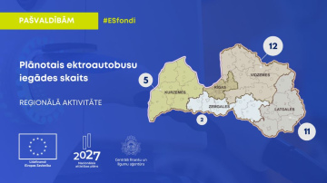 Bezemisiju autobusu iegādei pieteikušās 11 pašvaldības