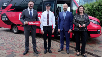 Šodien Lux Express atklāj ekspresmaršrutu  Rīgas centrs–RIX Rīgas lidosta