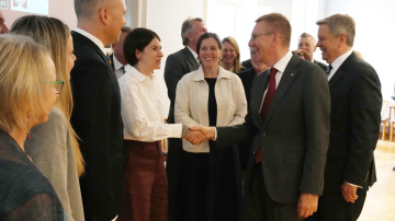 FOTO/VIDEO: Valsts prezidenta Edgara Rinkēviča dalība konferencē “Diasporas diplomātija: Latvijas ceļš uz NATO”