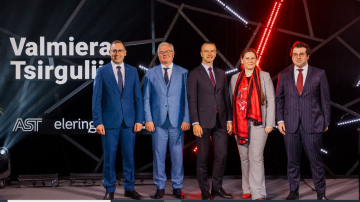 Atklāta pārbūvētā 330 kV elektropārvades līnija Valmiera-Tsirguliina, kas ir būtiska infrastruktūra daļa...
