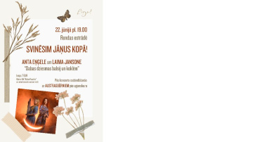 “Dabas dziesmas balsij un koklēm” –  saulgriežu maģija kopā ar Laimu Jansoni un Antu Eņģeli  Rendas estrādē