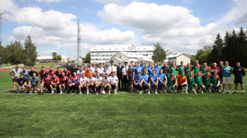 Atklāts Valsts robežsardzes koledžas atjaunotais stadions