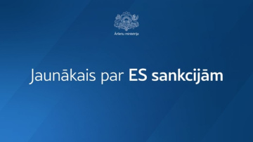 Jaunākā informācija par ES sankcijām