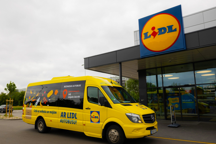 “Lidl” pārsteidz Ķengaragu – sāk kursēt bezmaksas busiņš!