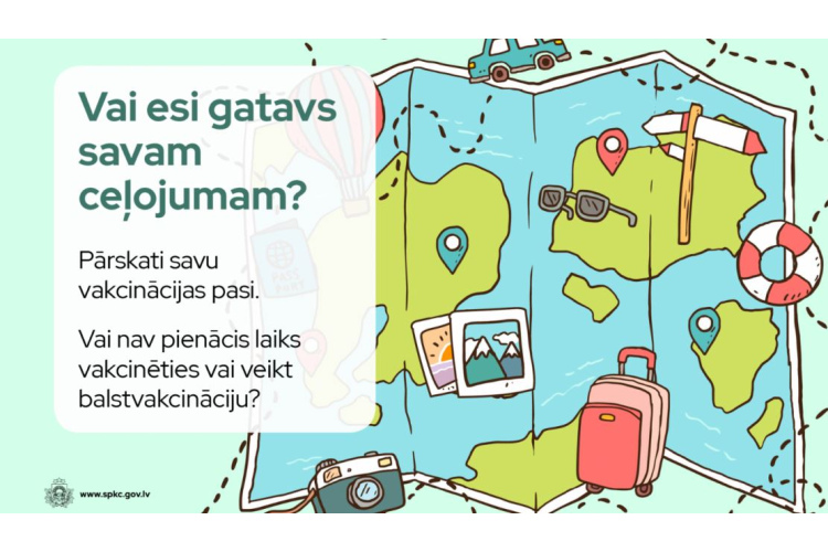 SPKC atgādina pārbaudīt savu un bērnu vakcinācijas statusu