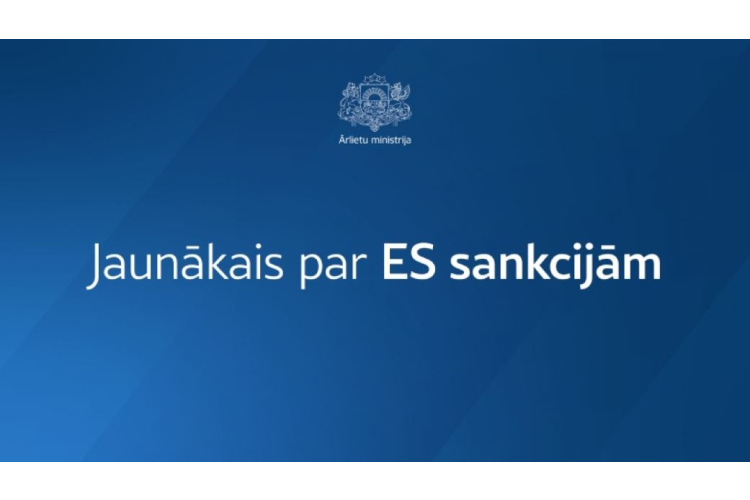 Jaunākā informācija par ES sankcijām