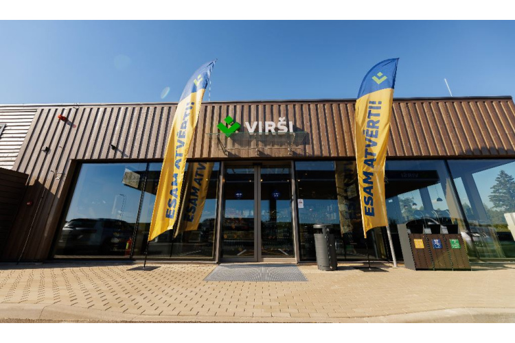 Investējot 1,9 miljonus eiro, “Virši” atver otro staciju Salaspilī