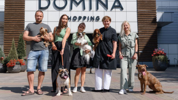 Pie TC “Domina Shopping” suņiem atklātas īpašas “stacijas”