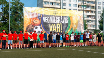 Vecmīlgrāvja sporta spēles "Vecmīlgrāvis VAR" apliecina apkaimes sportisko garu