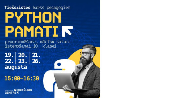 Ventspils Digitālais centrs aicina pedagogus tiešsaistē apgūt kursu ...