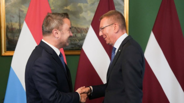 Valsts prezidents tiekas ar Luksemburgas Lielhercogistes ārlietu ministru