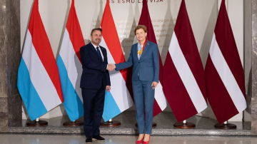 Ārlietu ministre B. Braže: ar Luksemburgu mums ir ievērojams sadarbības potenciāls drošības un inovāciju jomās