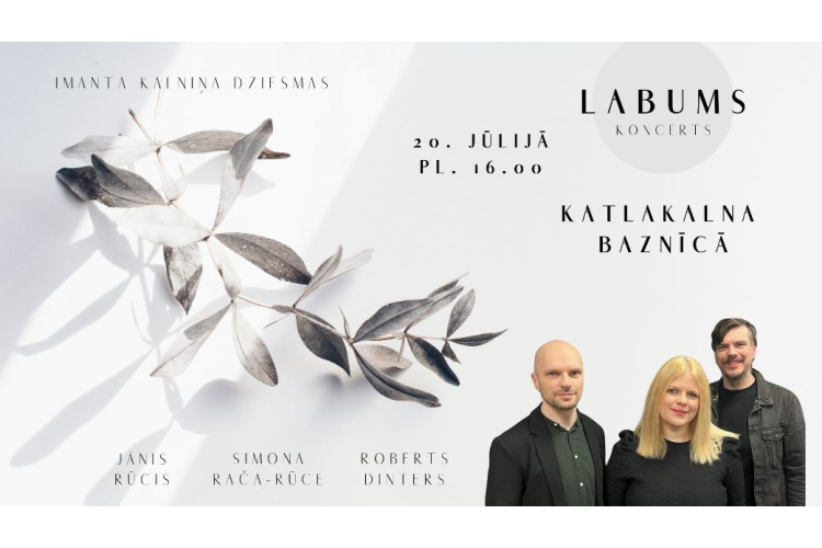 Albuma “Labums” mūziķi koncertēs Katlakalna baznīcā Imanta Kalniņa mūzika “Merķeļa vasarā”