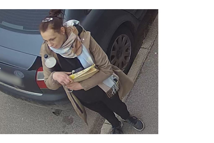 Valsts policija meklē attēlā redzamo sievieti