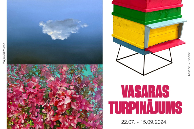Laikmetīgās mākslas galerija “Bazar’t” aicina uz izstādi “Vasaras turpinājums”.