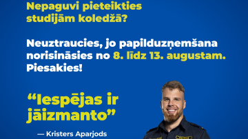 Valsts policijas koledža izsludina papilduzņemšanu studiju programmās “Policijas darbs”