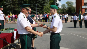 Valsts robežsardzes koledžā profesionālās tālākizglītības programmas „Robežapsardze” 46.izlaidums