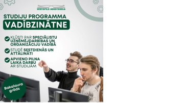 Ventspils Augstskola aicina studēt arī strādājošos