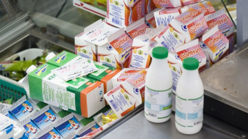 Sešos mēnešos saražotā piena produkcija pārdošanai palielinājās par 4,6 %