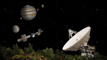 Eiropas kosmosa aģentūras zonde Juice ceļā uz Jupiteru