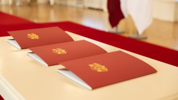 Akreditācijas vēstules saņem jaunie Latvijas ārkārtējie un pilnvarotie vēstnieki