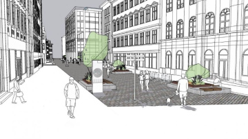 Līdz 2029. gadam vērienīgi pārbūvēs Vaļņu ielu un tās savienojumus ar citām ielām