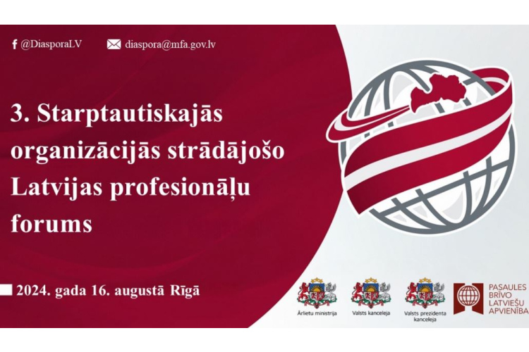 Starptautiskajās organizācijās strādājošie Latvijas profesionāļi Rīgā diskutēs par valsts ekonomikai un drošībai...