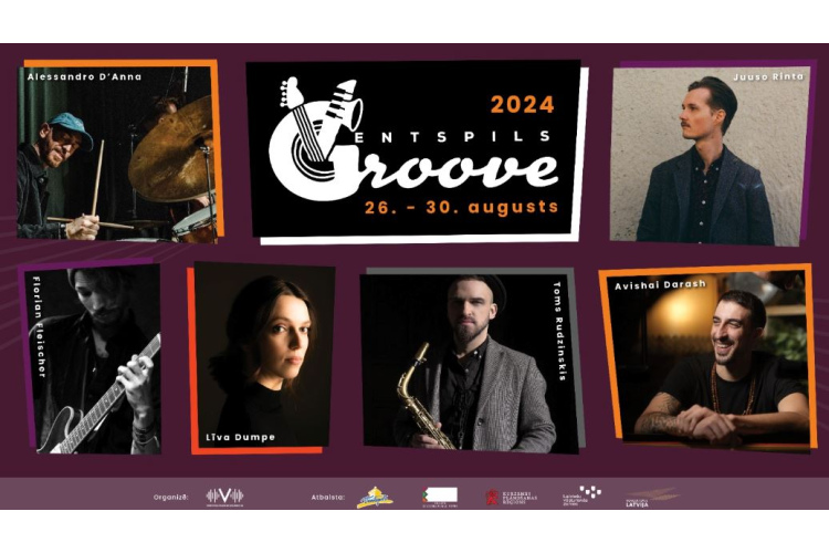 Turpinot tradīciju, starptautiskais festivāls  "Ventspils Groove" atgriežas ar jaunu programmu