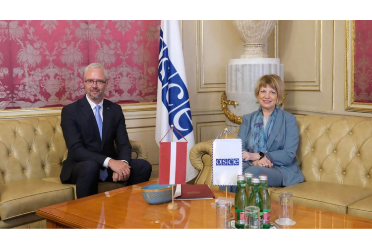 Akreditācijas vēstuli EDSO ģenerālsekretārei iesniedzis jaunais Latvijas vēstnieks ANO, EDSO un citās starptautiskajās..
