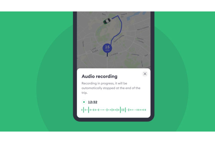 “Bolt” ievieš jaunu drošības funkciju – brauciena audio ierakstīšanu