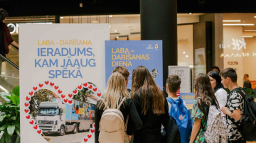 T/c “Origo” notiks ikgadējā RMHC Latvija rīkotā “Laba-darīšanas diena” ar mērķi pievērst uzmanību bērnu veselībai