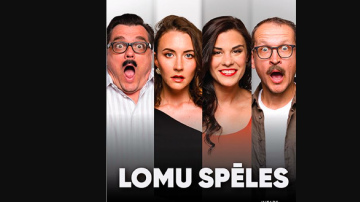 Izcilā franču komēdija “Lomu spēles” Rešetina-Pētersona režijā ceļos pa Latvijas skatuvēm.