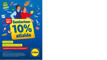 “Lidl” samazina cenas senioriem