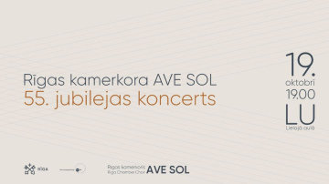 Rīgas kamerkoris “Ave Sol” svinēs 55. jubileju ar žilbinošu koncertprogrammu