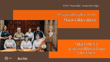 Miķeļdienas svinības ar sievu folkloras kopu “Vilcenes”