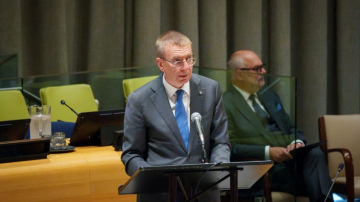 Valsts prezidenta Edgara Rinkēviča uzruna augsta līmeņa plenārsēdē ANO Ģenerālajā asamblejā....