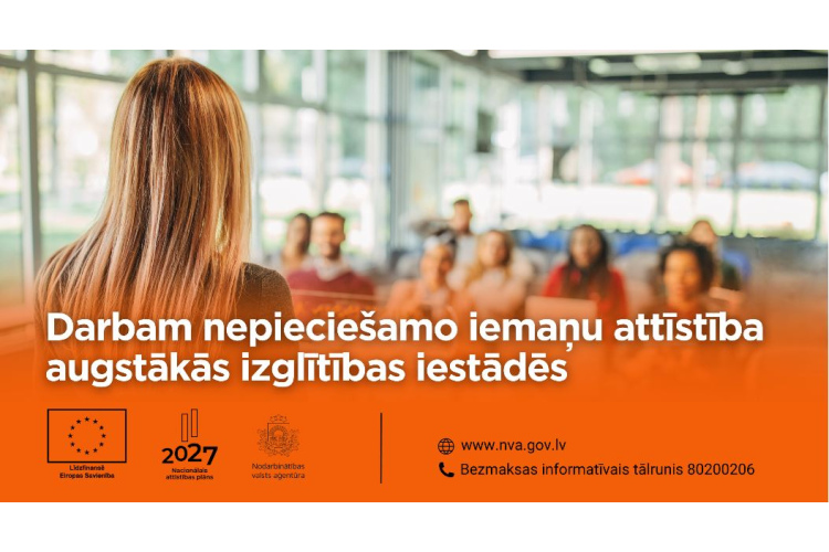 NVA atbalsts augstākās izglītības iestādēm