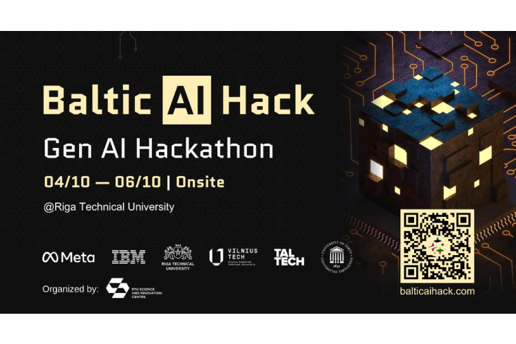 Norisināsies vēl nebijis Baltijas mākslīgā intelekta hakatons «Baltic AI Hackathon»